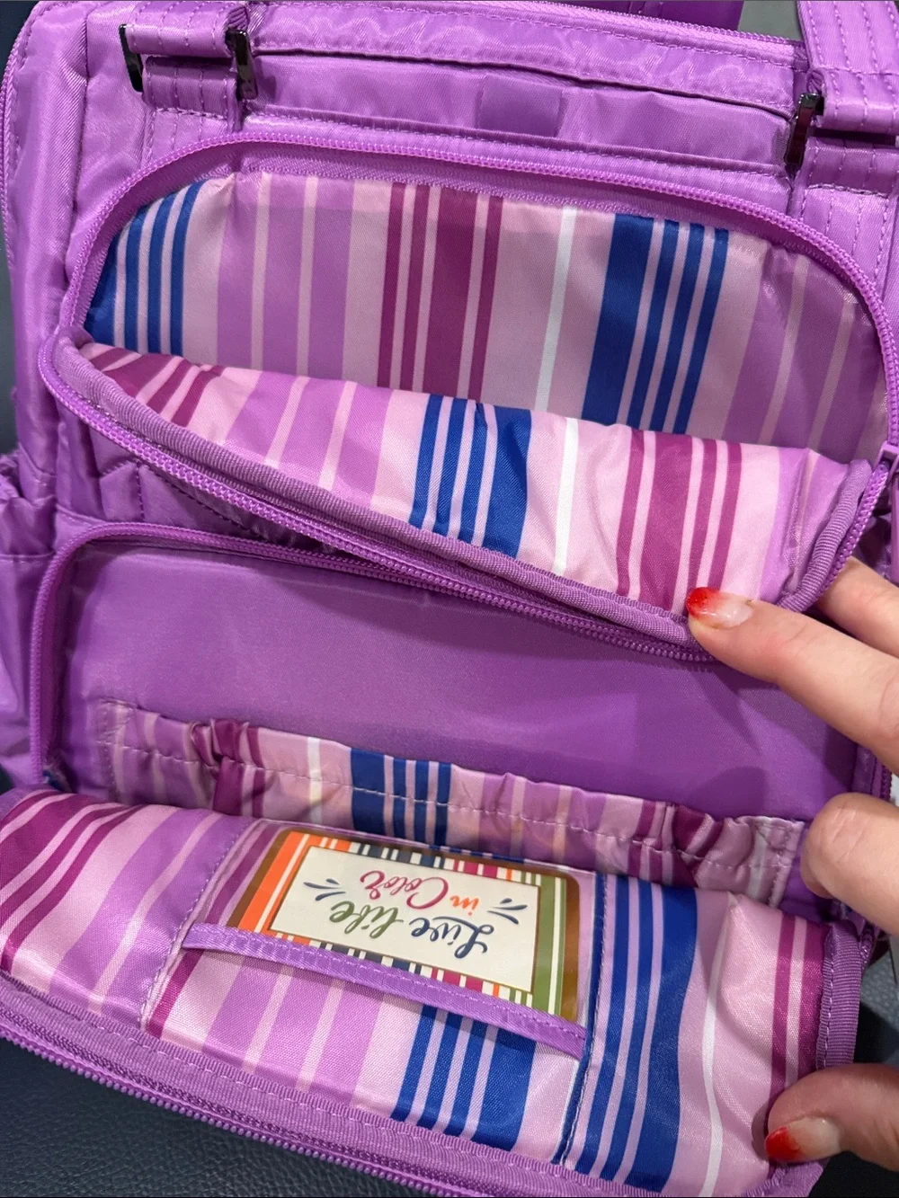 Lug Canter Convertible Bag Açaí NWT